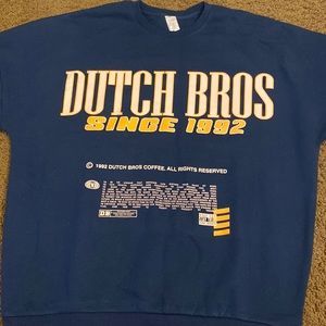Dutch bros mens crewneck